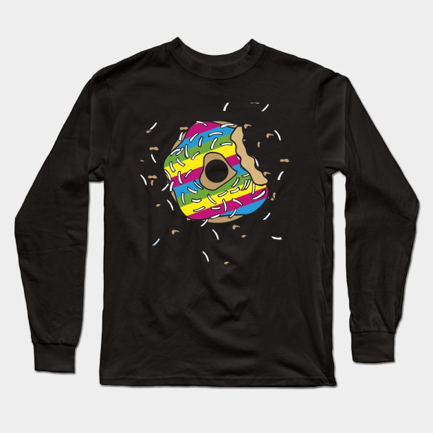 Donut tripping Long Sleeve T-Shirt by fairytaleink